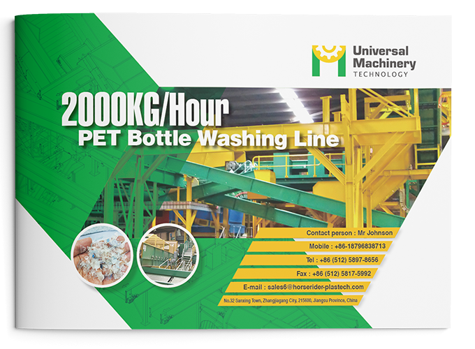 UMTL - 2000KGH PET bottle Washing Line Catalog