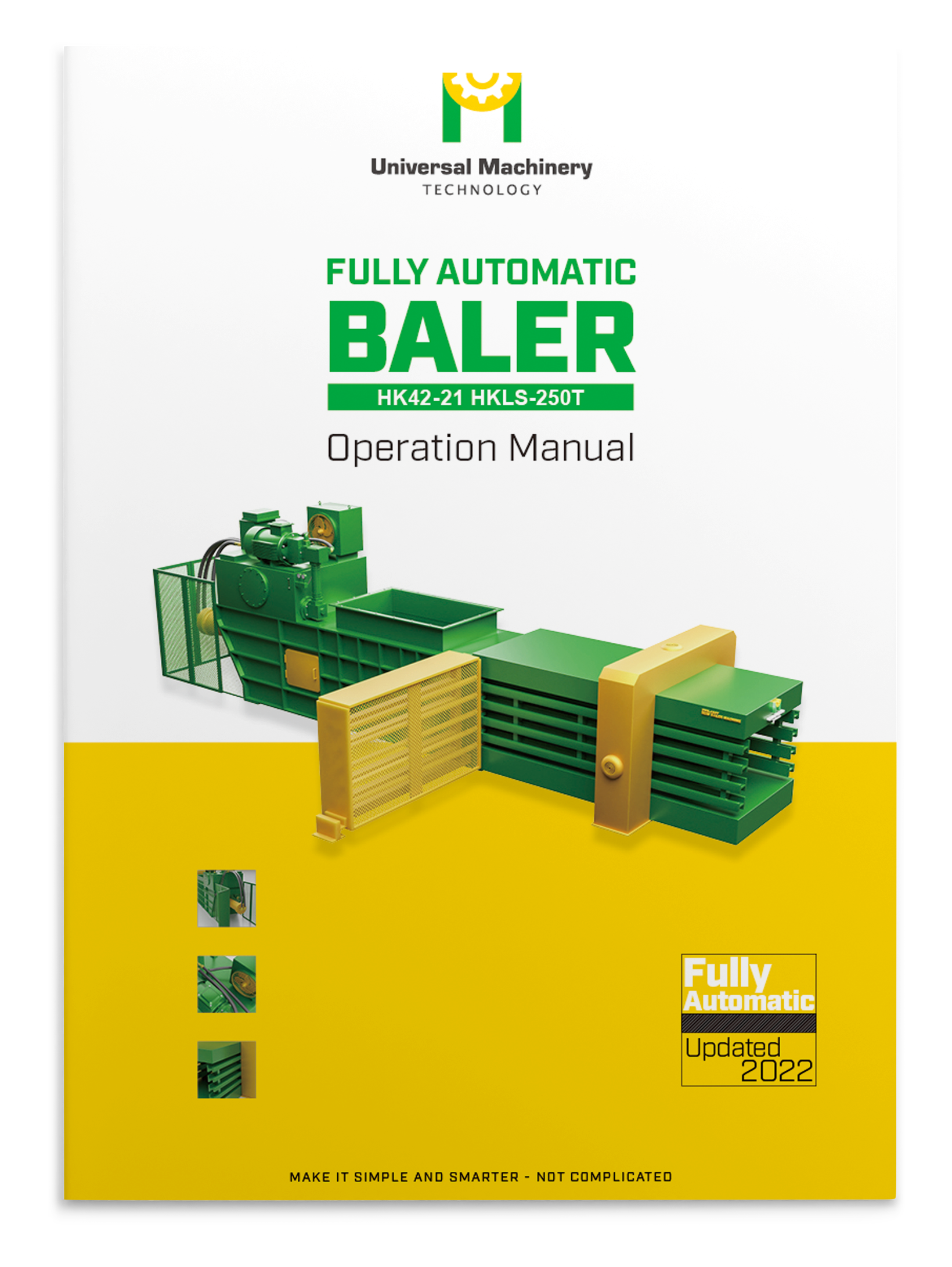 UMTL Fully Automatic Baler HKLS-250T Baler Operation Manual