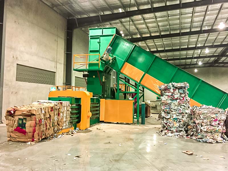 UMTL Automatic Baler HKLS_250T_OnProcessing