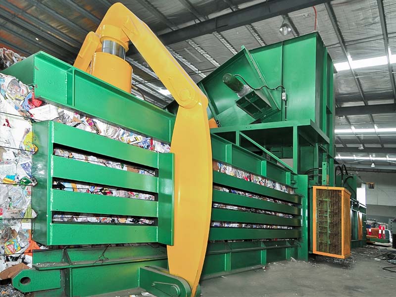 UMTL Automatic Baler HKLS_250T_side view
